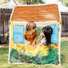 Cozy Cottage Fabric Play Tent and Storage Tote
