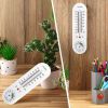 Outdoor Indoor Thermometer Moisture Humidity Meter Wall Mounted- 3 PACK