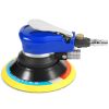 6" Air Random Orbital Sander Pneumatic Palm Sander 10000RPM w/7 Sandpapers