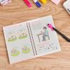 Reusable Practice Copybook Print Handwiriting Workbook Reusable Writing Practice Book, 4 Books With Pen