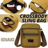 Crossbody Bag Canvas Bags Casual Shoulder Satchel Handbag Pouch Messenger Unisex