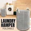 Foldable Hamper - Lightweight Laundry Basket Washing Bag For Home, Dorm & Travel