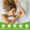 Bamboo Memory Foam Pillow Hypoallergenic Bed Pillow For Head Neck Rest Sleeping Shredded Pillow With Washable Cover [Queen Size]