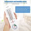 Outdoor Indoor Thermometer Moisture Humidity Meter Wall Mounted- 3 PACK