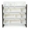 Children Plastic Organizing Rack with 12 Bins