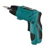 Cordless Electric Screwdriver Set Rechargeable 4.8V Drill Driver w/45 Drill Bits Carrying Case