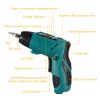 Cordless Electric Screwdriver Set Rechargeable 4.8V Drill Driver w/45 Drill Bits Carrying Case