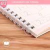 Reusable Practice Copybook Print Handwiriting Workbook Reusable Writing Practice Book, 4 Books With Pen