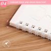 Reusable Practice Copybook Print Handwiriting Workbook Reusable Writing Practice Book, 4 Books With Pen