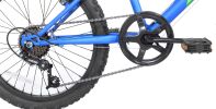 BCA 20" Crossfire 6-Speed Boy's Mountain Bike, Blue/Green