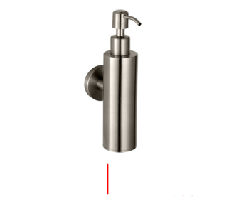 Wall-Mounted Bathroom Hardware Pendant Lotion Bottle Stock Hotel Supplies (Option: Apricot)