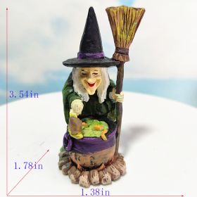 Doll Character Decorations Magic Wizards And Witches (Option: Witch Single Box)