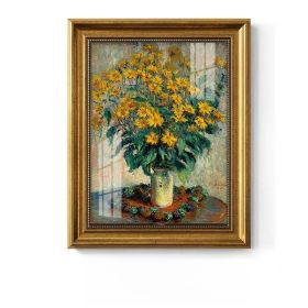 Light Luxury Decoration Painting European American Classical Oil Painting (Option: P Style-25 30cm Gold Frame Glass)