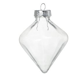 Special-shaped Transparent Christmas New Plastic Ball Bulb Modeling Props (Option: Prismatic Ball)