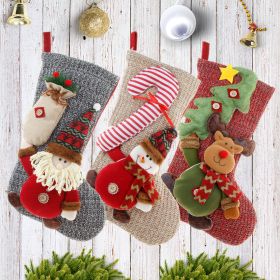 Christmas Socks Gift Bag Large Three-dimensional (Option: Set B)