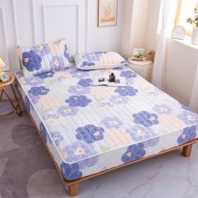 Cotton Covered Anti Slip Cartoon Bedspread (Option: Nile Garden-Same pillow case 1pair)