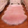 New Carpet Plush Soft Sheepskin Bedroom Carpet Imitation Wool Pad Long Hair Bedside Mat Sofa Cushion Rugs Living Room Fur Carpet