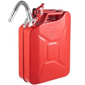 5.3 Gal / 20L Portable American Jerry Can Petrol Diesel Storage Can (Color: Red A)