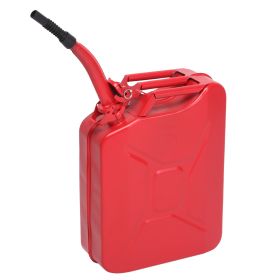 5.3 Gal / 20L Portable American Jerry Can Petrol Diesel Storage Can (Color: Red)