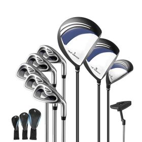Outdoor Sports Complete Golf Club Set for Men (Color: Blue)