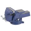 Bench Vise, Jaw  Swivel Base Clamp On Vice Table Vise Heavy Duty Bench Vise for Woodworking, Cutting Conduit, Drilling, Metalworking