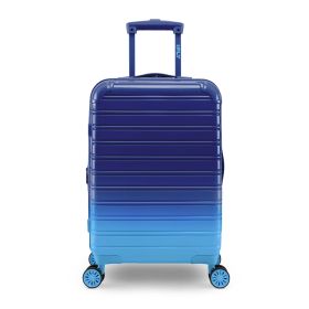 Hardside Fibertech Carry On Luggage 20", Sunny Sky (Color: oceanbreeze)