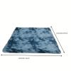 1pc, Ultra Soft Tie-Dyed Shaggy Area Rug for Bedroom, Living Room, and Home Decor - Fluffy, Fuzzy, and Plush Furry Carpet - 47.24 x 62.99