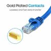 5Core 30 ft CAT6 Ethernet Internet Cable LAN Network Modem Router RJ45 Patch Cord ET 30FT BLU