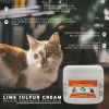 Lime Sulfur Pet Skin Cream - Pet Care and Veterinary Treatment for Itchy and Dry Skin - Safe Solution for Dog;  Cat;  Puppy;  Kitten;  Horseâ€¦