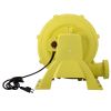 Outdoor Indoor Air Blower, Pump Fan for Inflatable Bounce Castle, Water Slides, Safe, Portable - Yellow and Green XH