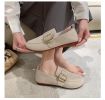 Women Casual Shoes Suede Leather Designer Slip On Loafers