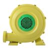 Outdoor Indoor Air Blower, Pump Fan for Inflatable Bounce Castle, Water Slides, Safe, Portable - Yellow and Green XH