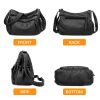 Soft Crossbody Shoulder Bag Purse Tote for Women PU Leather w/ Adjustable Strap