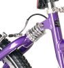 Kent Bicycle 26 In. Avalon Comfort Women's Full Suspension Hybrid Bike, Purple