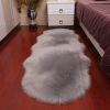 New Carpet Plush Soft Sheepskin Bedroom Carpet Imitation Wool Pad Long Hair Bedside Mat Sofa Cushion Rugs Living Room Fur Carpet