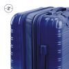 Hardside Fibertech Carry On Luggage 20", Sunny Sky