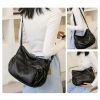 Soft Crossbody Shoulder Bag Purse Tote for Women PU Leather w/ Adjustable Strap