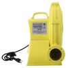 Outdoor Indoor Air Blower, Pump Fan for Inflatable Bounce Castle, Water Slides, Safe, Portable - Yellow and Green XH